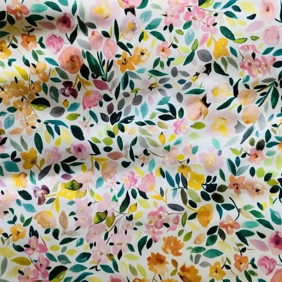 Kona Sol Ladies One Piece Swimsuit Size L Floral Print Ruffle Straps Multicolor - Picture 3 of 6